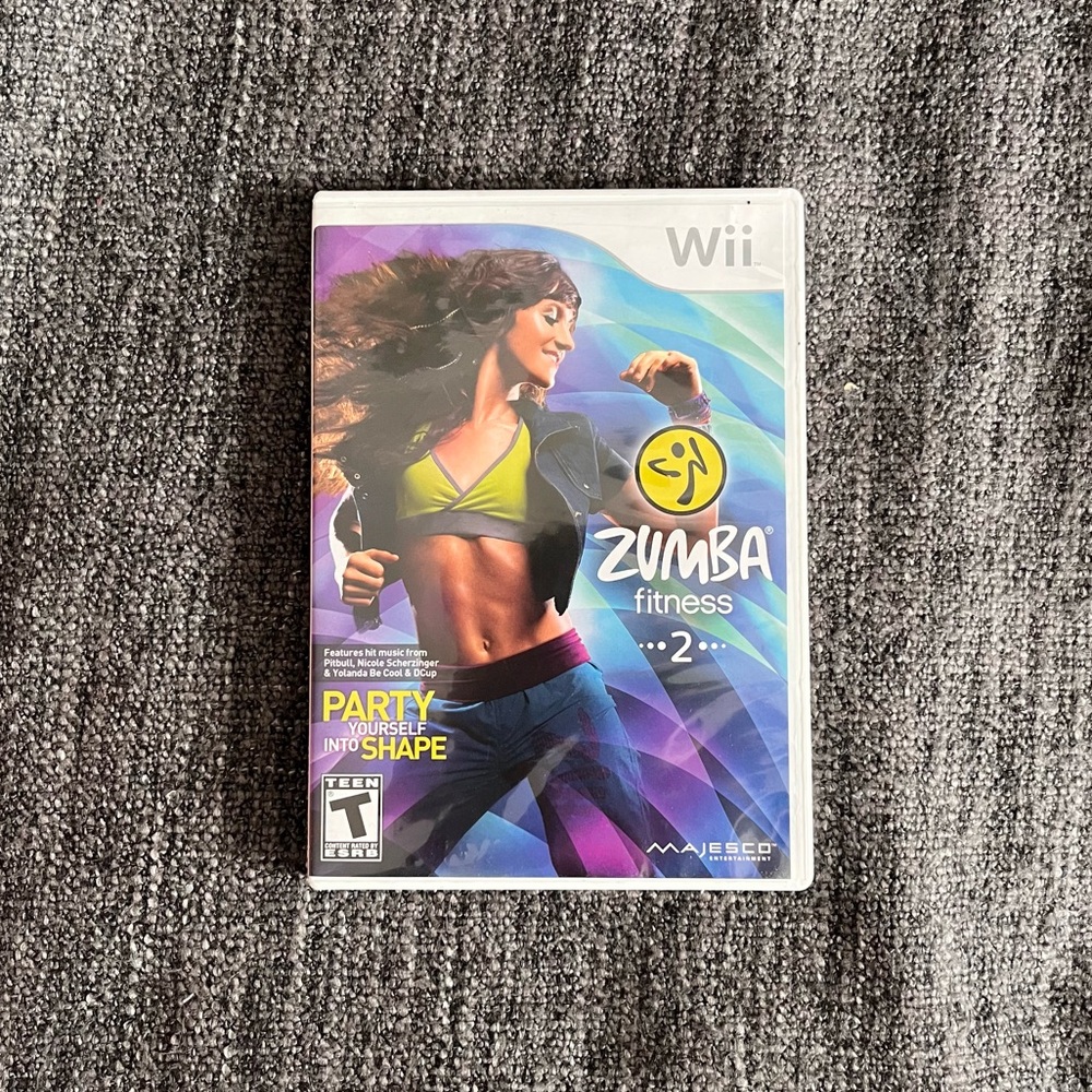 Zumba Fitness 2 Nintendo Wii‎ Game Complete